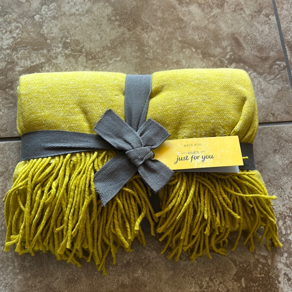 West Elm throw